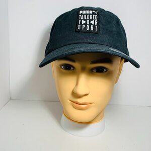 Puma Baseball Cap Tailored For Sport Logo Classic Adjustable Men's Black
